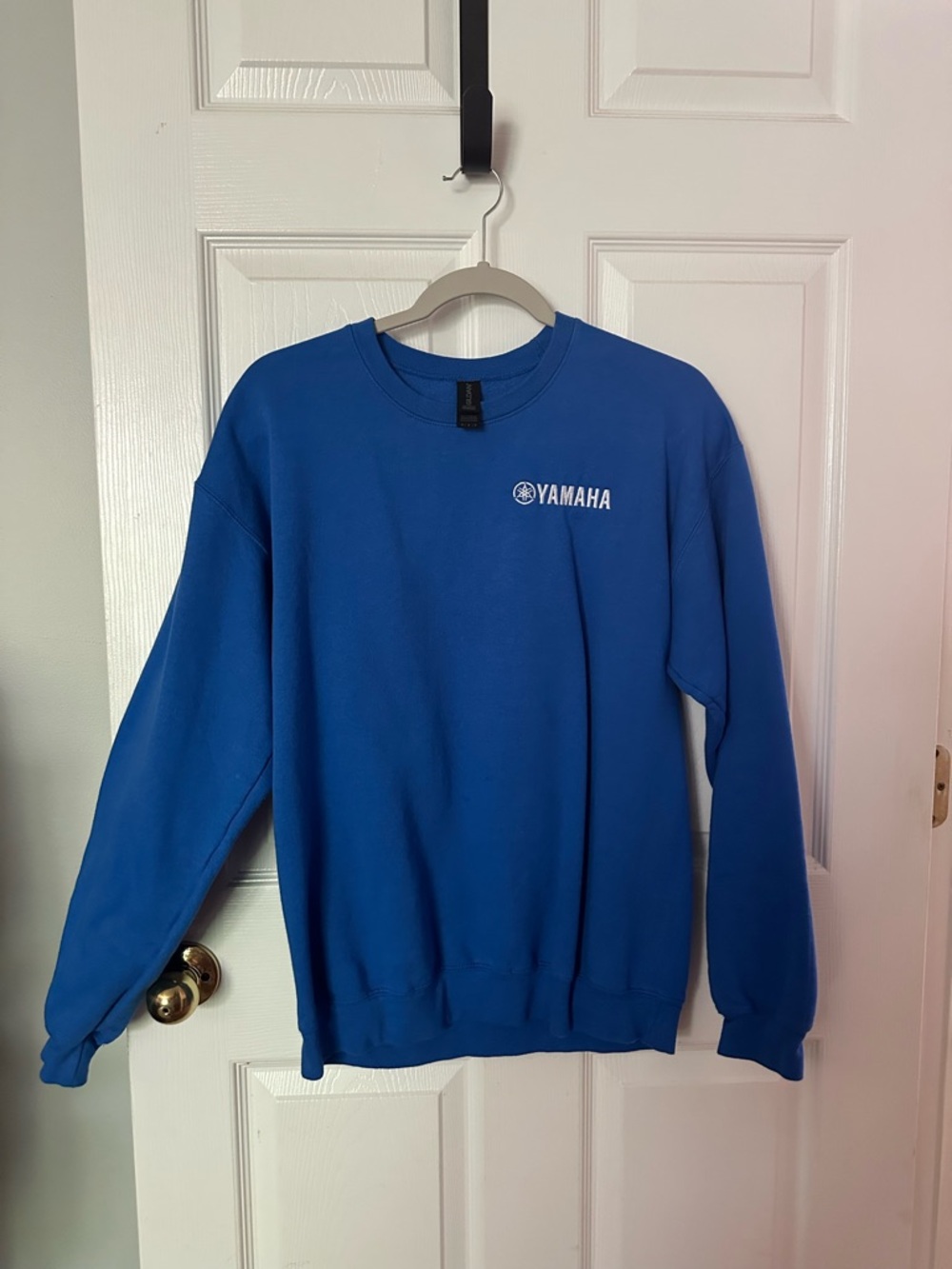 Yamaha | Gildan | Blue Crewneck Sweatshirt
